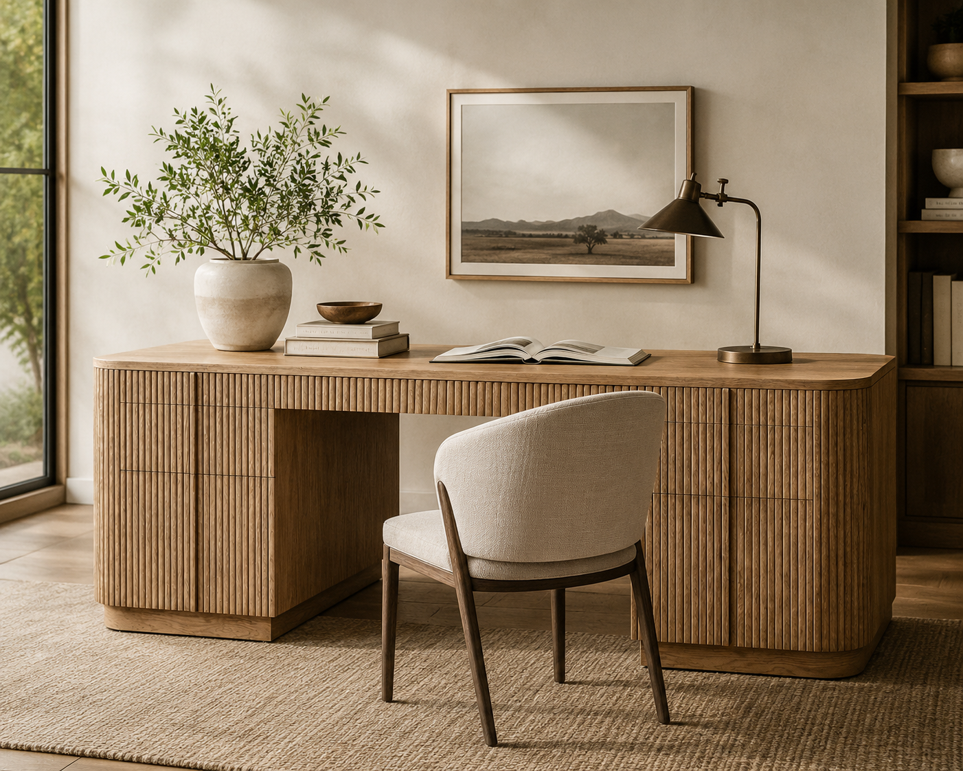 The Ellsworth Reeded Desk